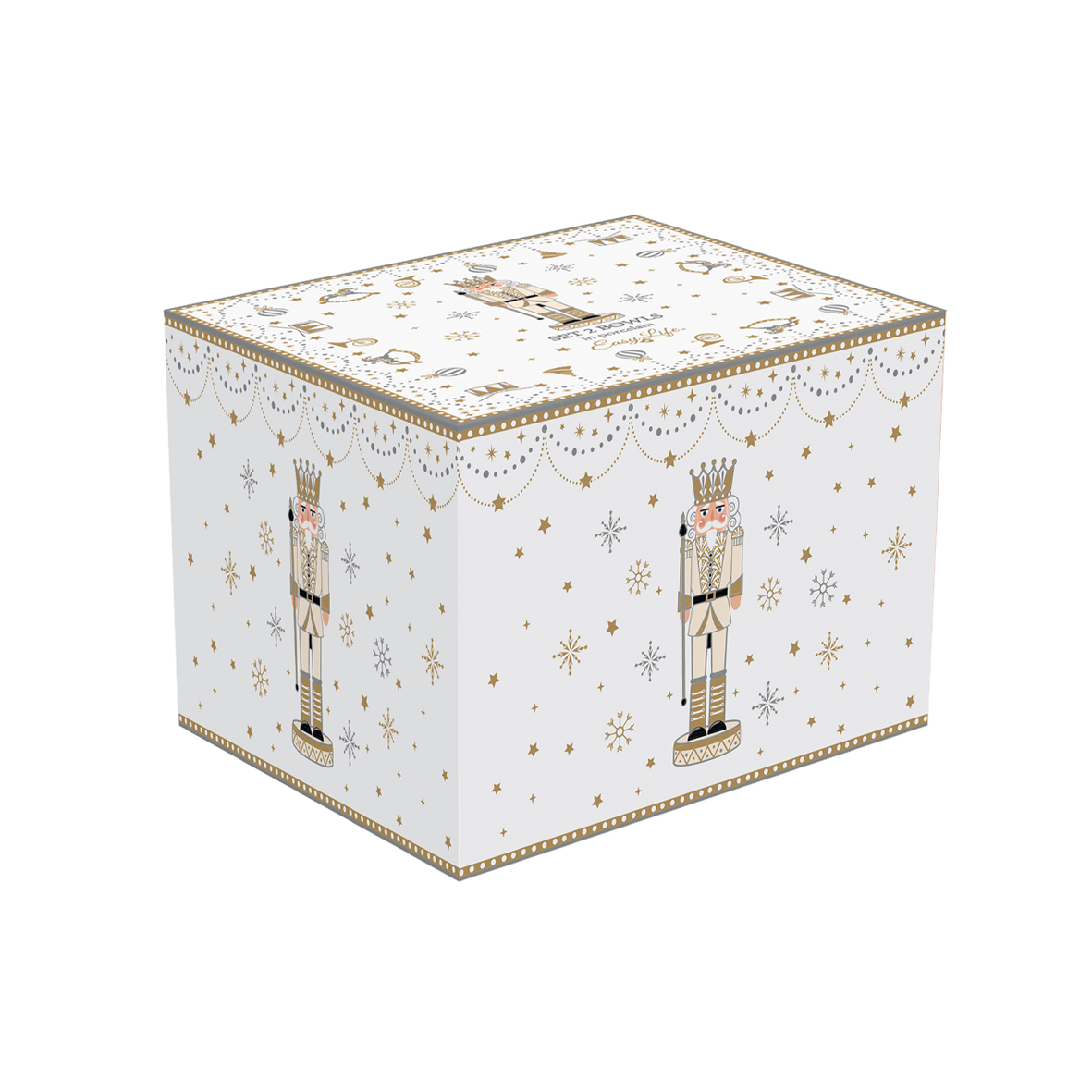 Alternative view of Set 2 bol en porcelaine Ø 14 cm ROYAL NUTCRACKER