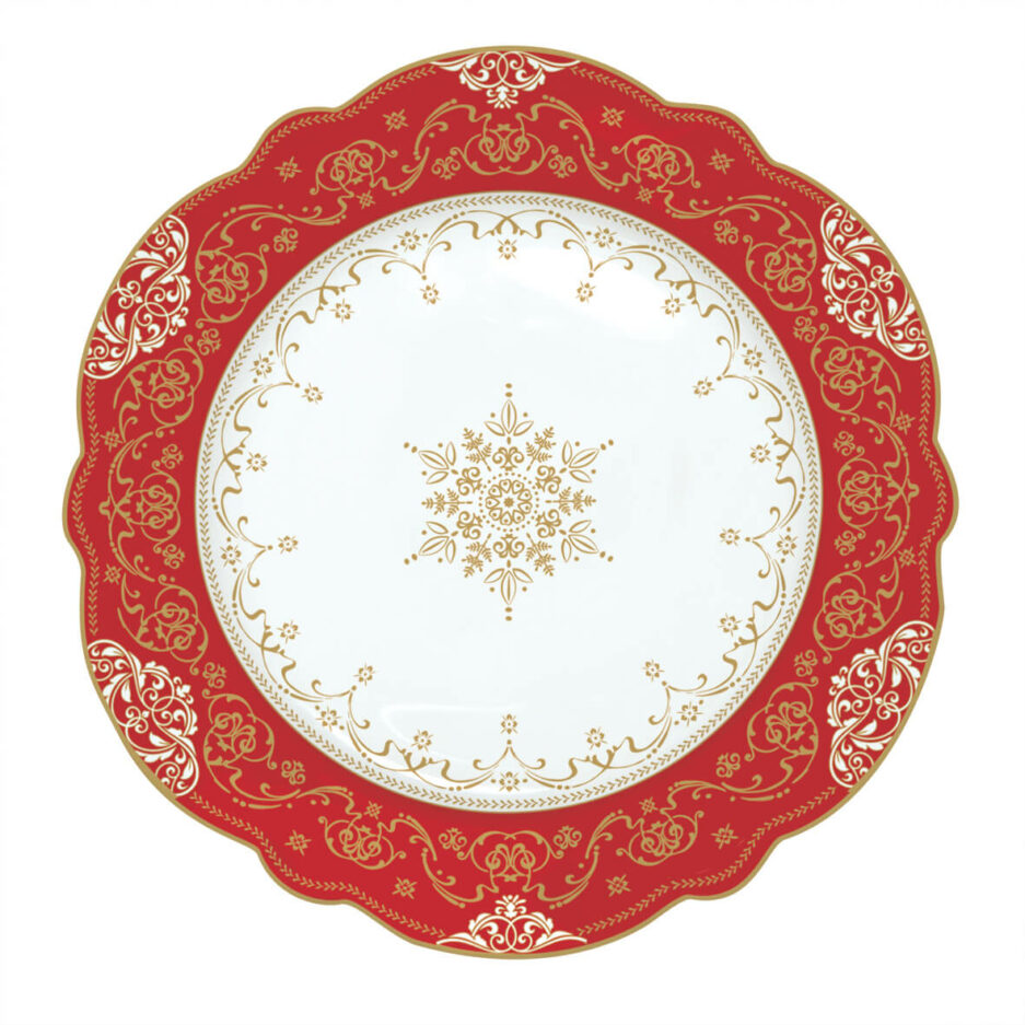 Porcelain side plates Ø 20 cm