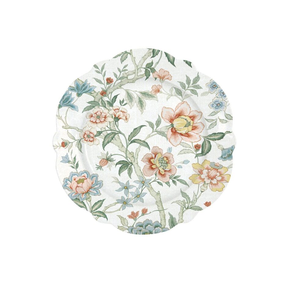 Porcelain side plate Ø 20 cm ZEN GARDEN WHITE