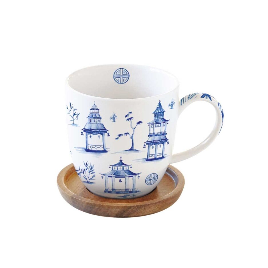 Tasse avec couvercle en acacia Acacia PADOGA