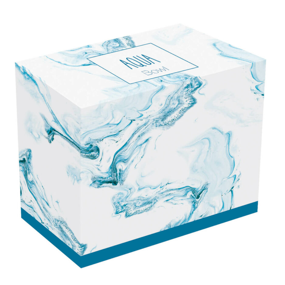 Ciotoline Ø 12 cm in color box AQUA
