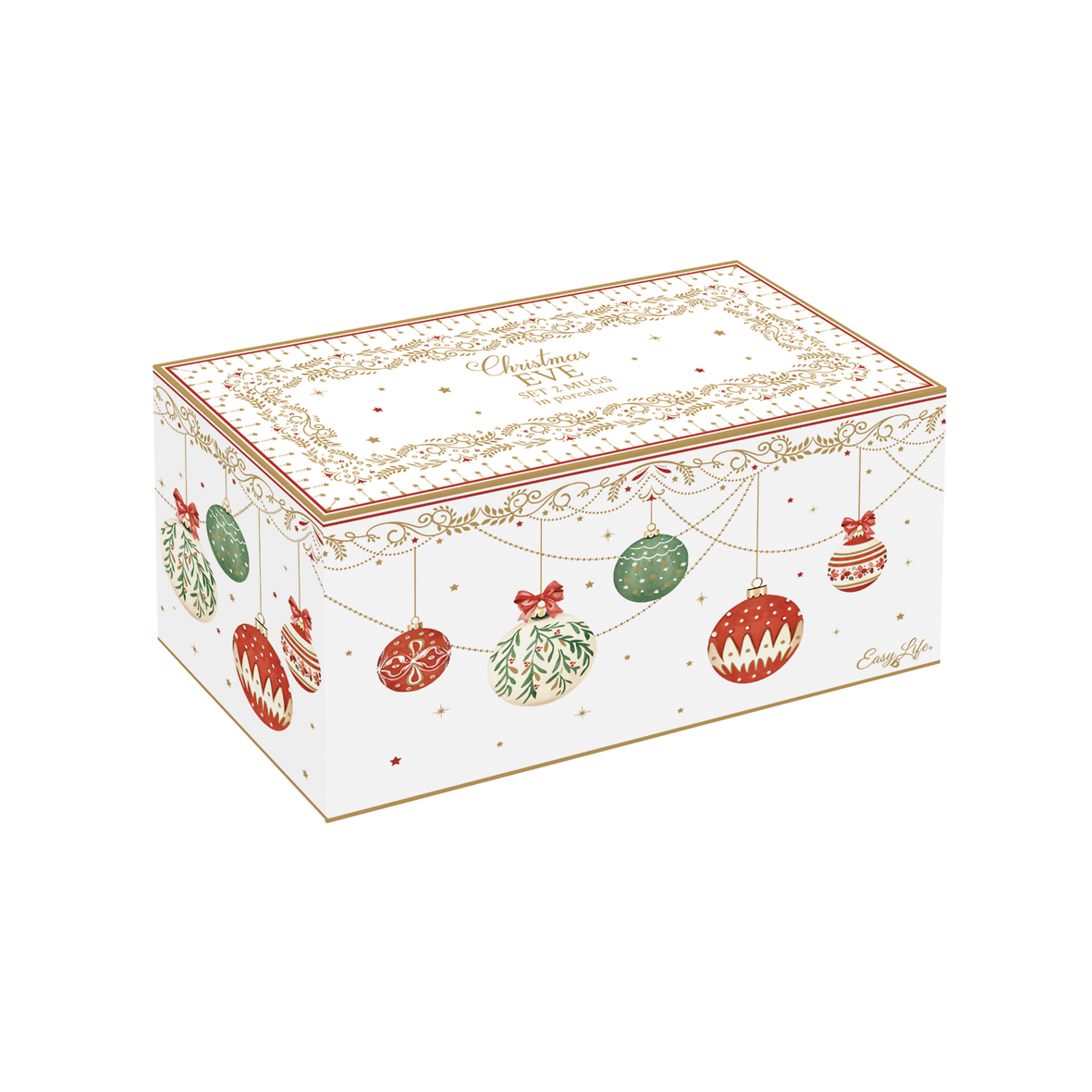 Alternative view of Set 2 tazze in porcellana 275 ml CHRISTMAS EVE