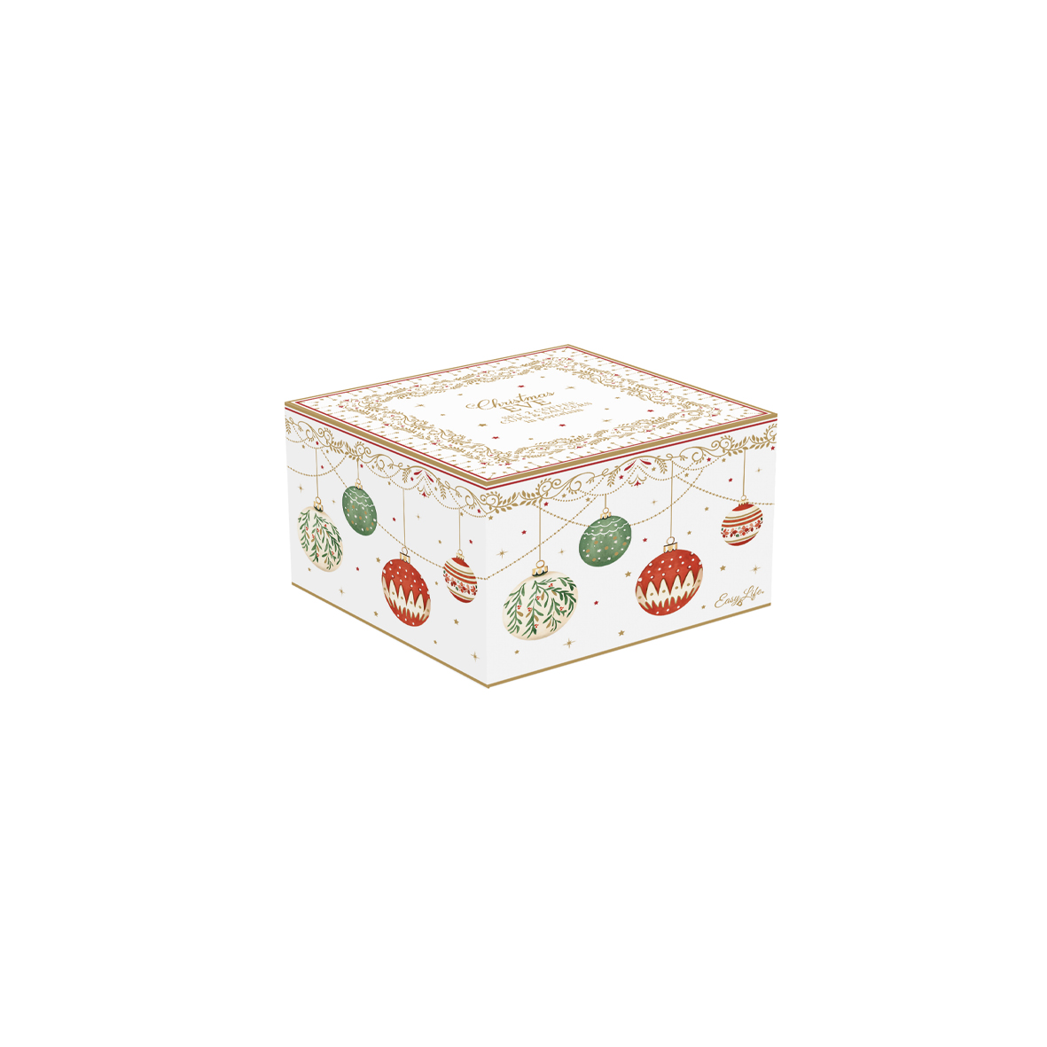 Alternative view of Set 2 tazzine caffè con piattino in porcellana 80 ml CHRISTMAS EVE