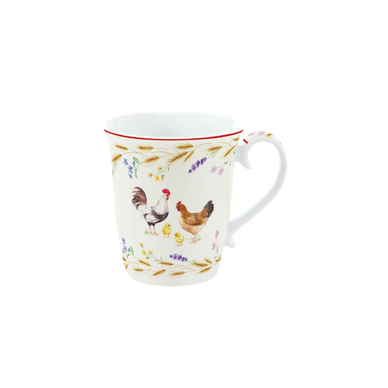 Mug in porcelain 275 ml COUNTRY LIFE