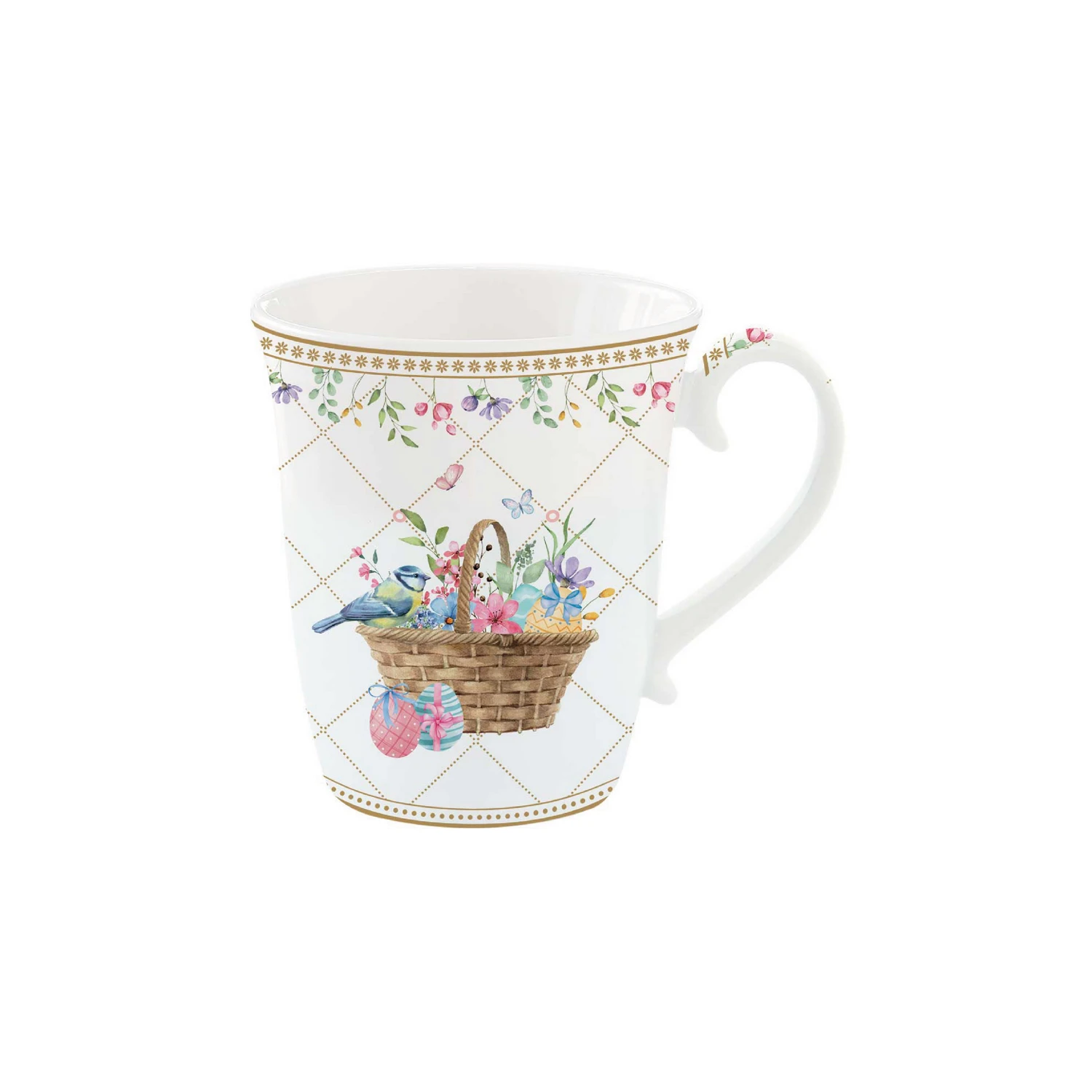 Mug in porcelain 275 ml SPRING BLOOM