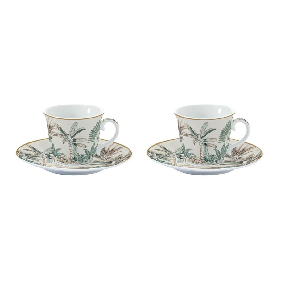 Set 2 coffee C&S in porcelain 80 ml in color box NOSTALGIC HEAVEN
