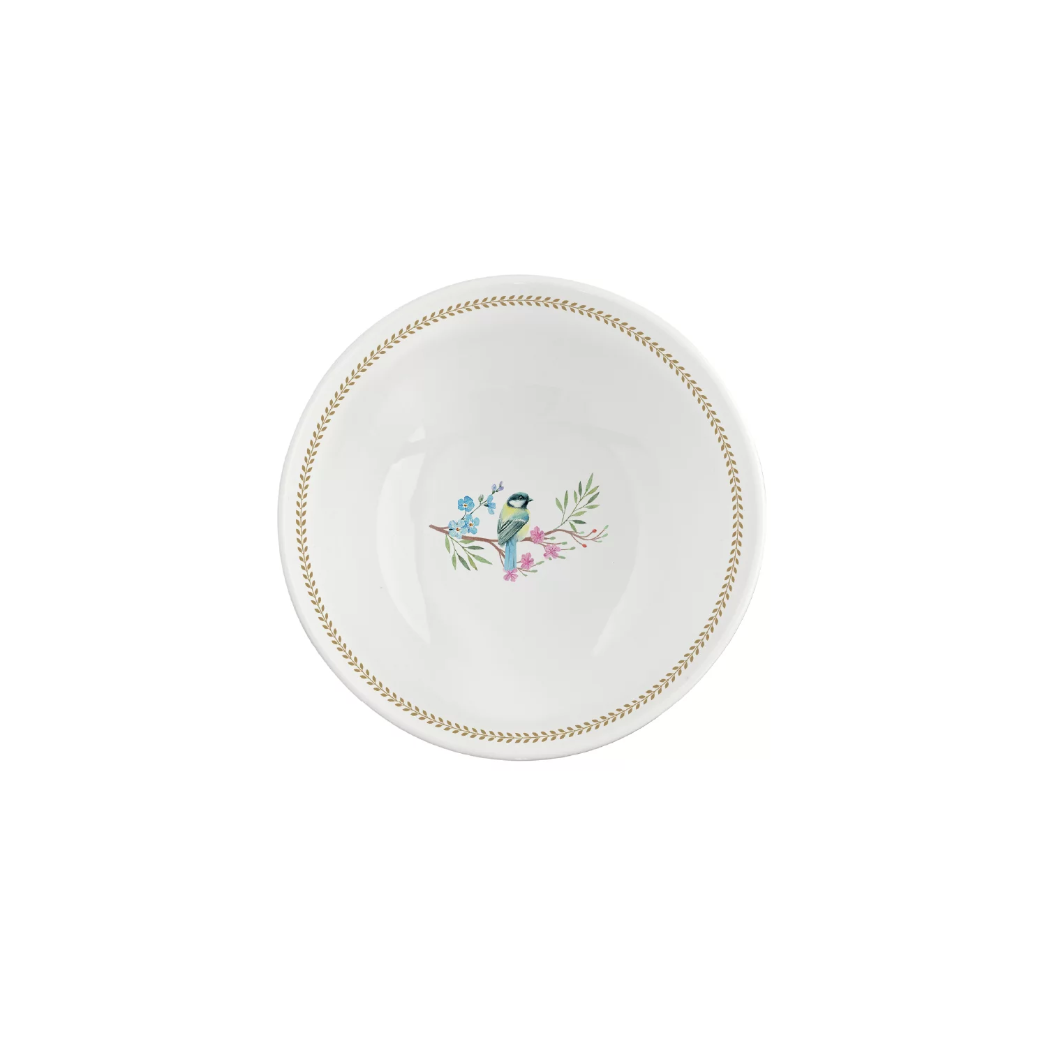 Alternative view of Bol en porcelaine Ø 15 cm BIRDS MELODY