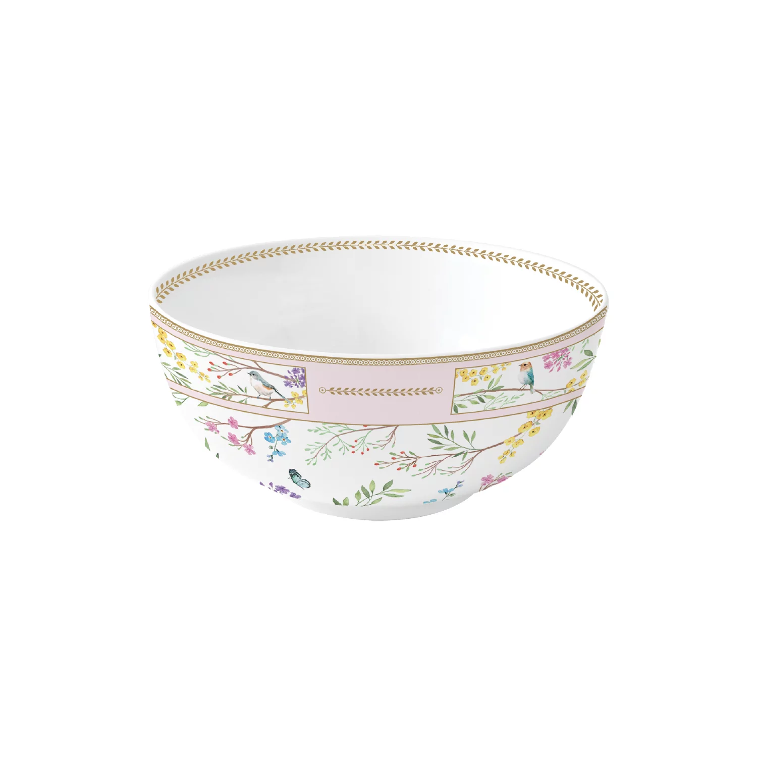 Bol en porcelaine Ø 15 cm BIRDS MELODY