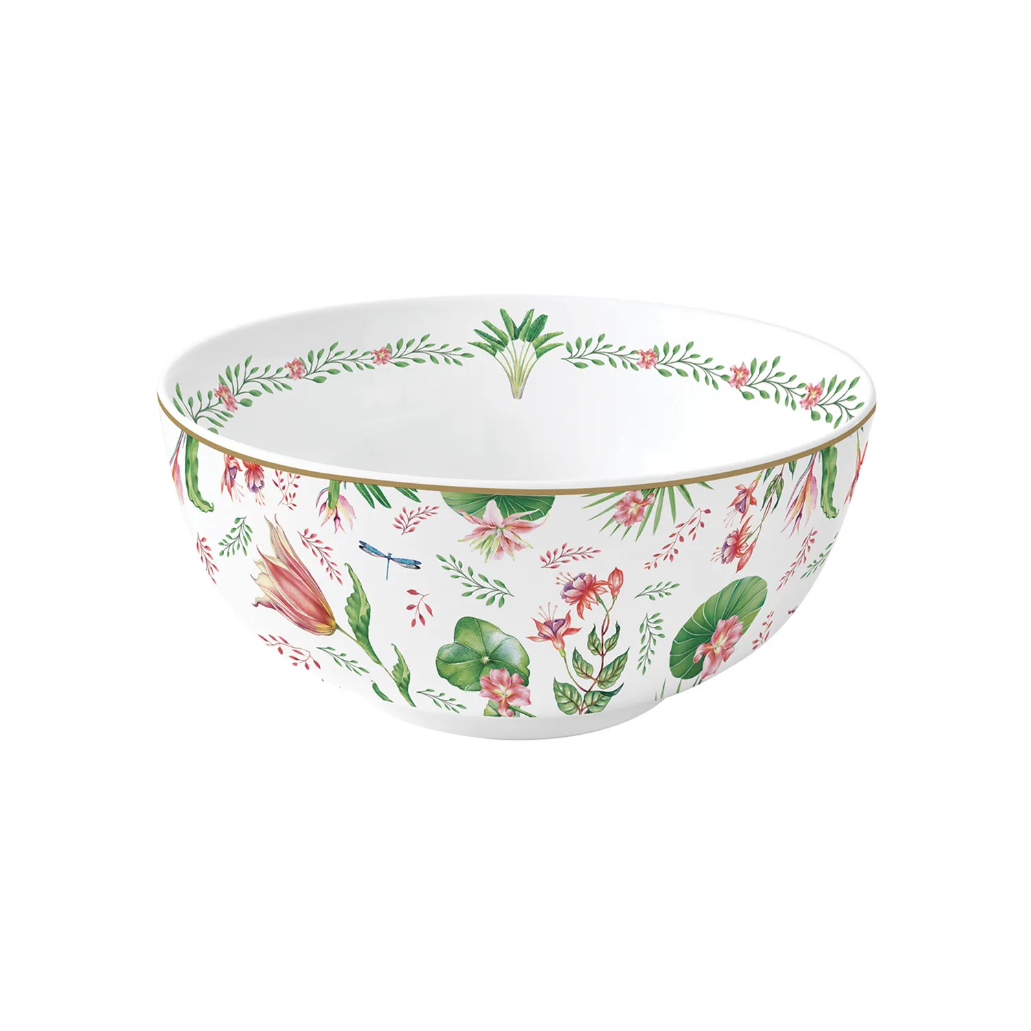 Bowl in porcelain Ø 23 cm BOTANIC CHIC