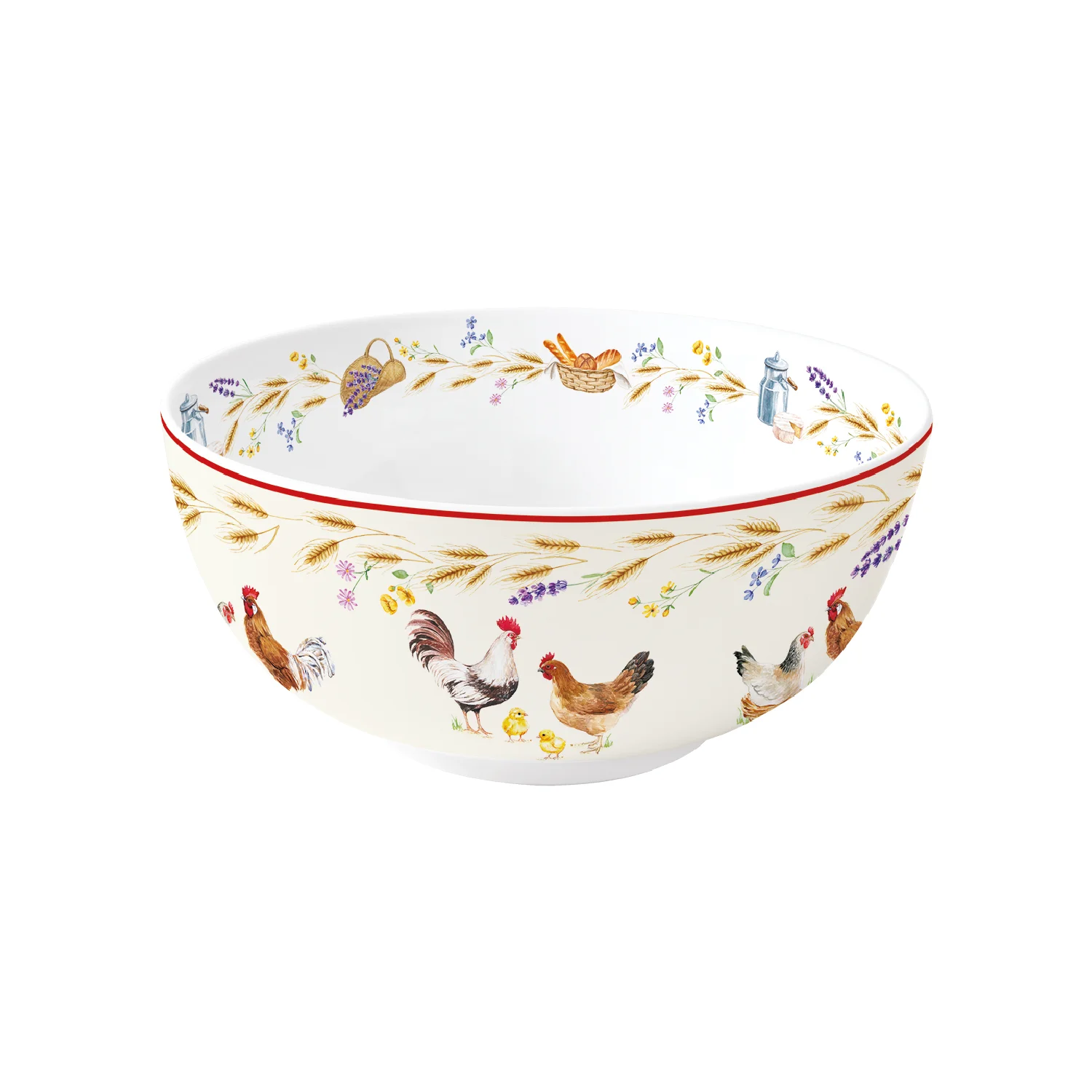 Bowl in porcelain Ø 23 cm COUNTRY LIFE