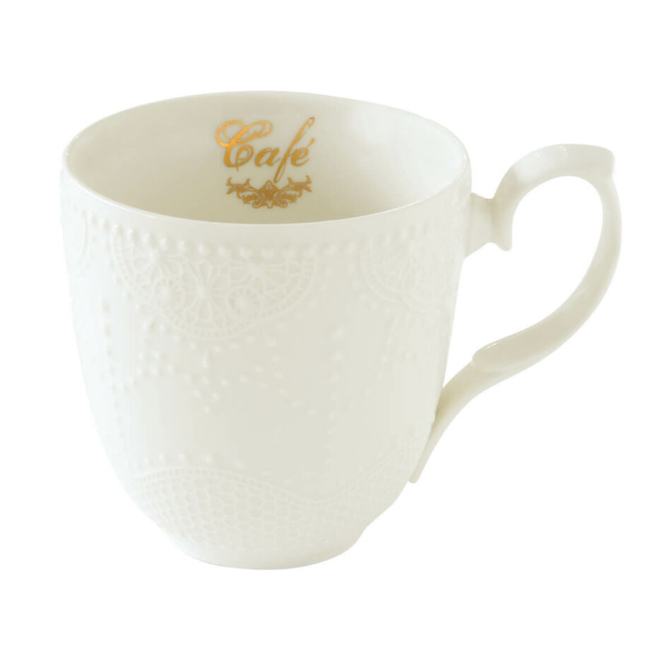 Porcelain single mug 320 ml in color box Maison Cafè