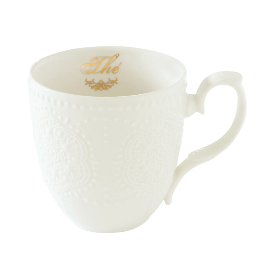 Porcelain single mug 320 ml in color box Maison Thè