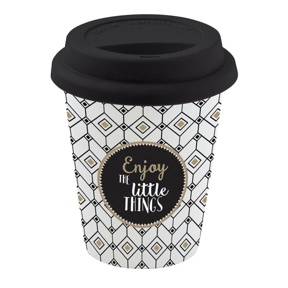 Travel mug 220 ml in scatola ENJOY LITTLE THINGS