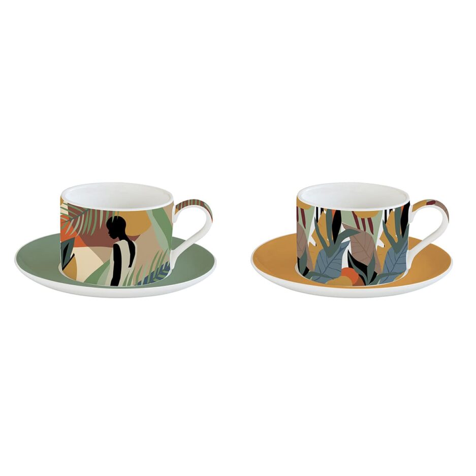 Ensemble de 2 tasses avec soucoupes KILIMANJARO