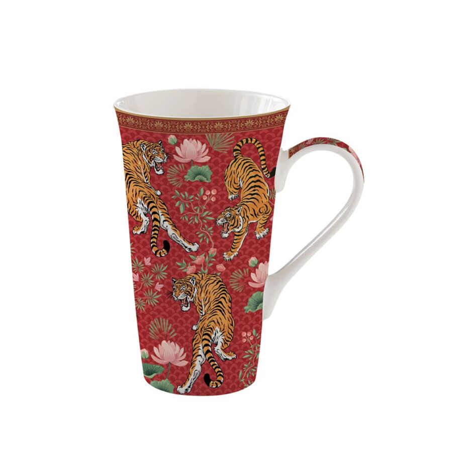 High quality Fine China mug 600 ml in color box BENGALA