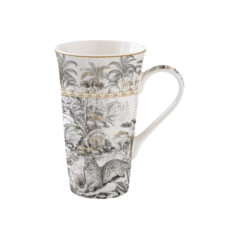 High quality fine china mug 600 ml RETRO