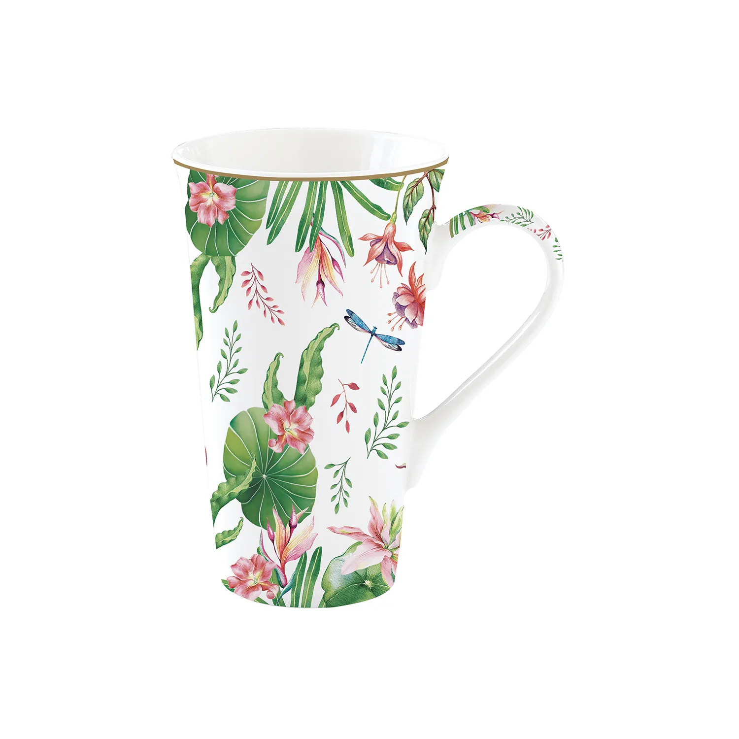 Mug in porcelain 600 ml BOTANIC CHIC