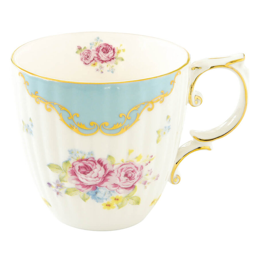 Mug singolo in porcellana 325 ml in scatola BLUE