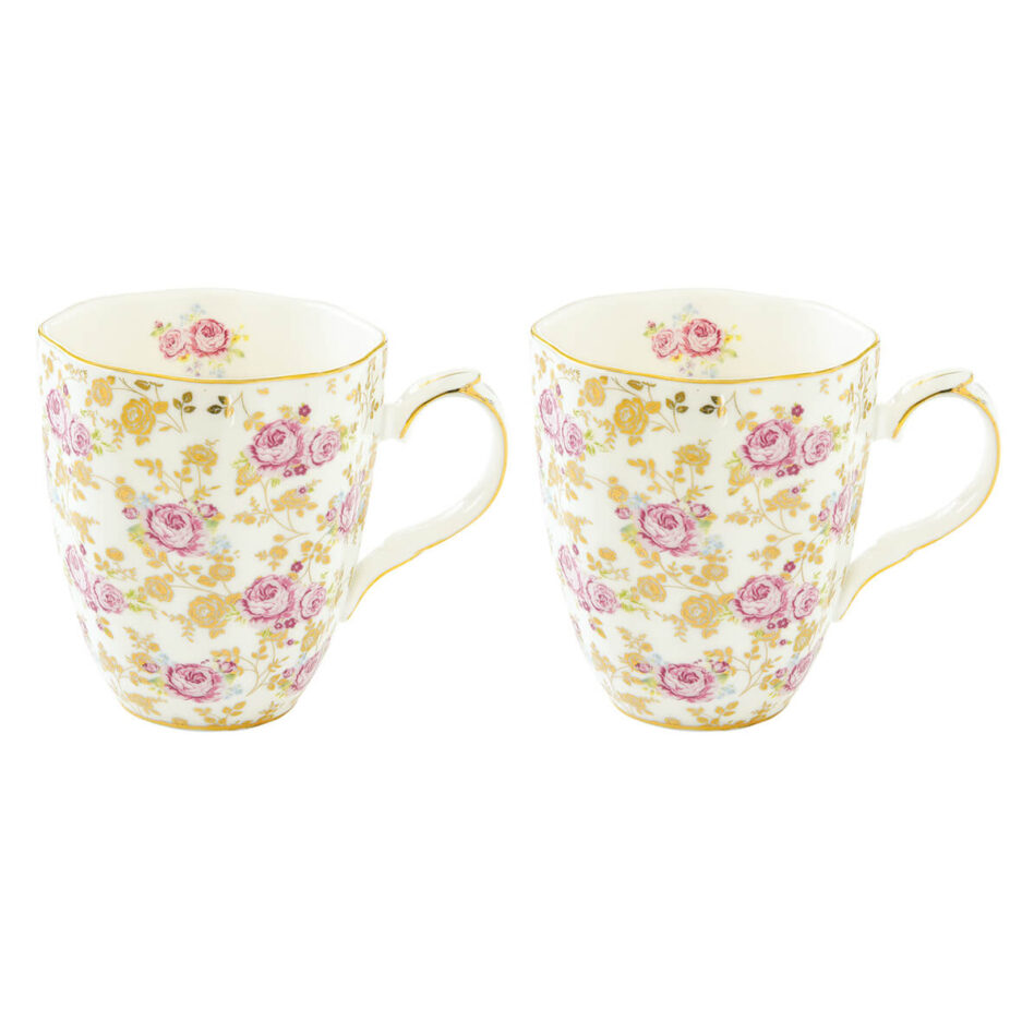 Set 2 mug in porcellana 300 ml in scatola