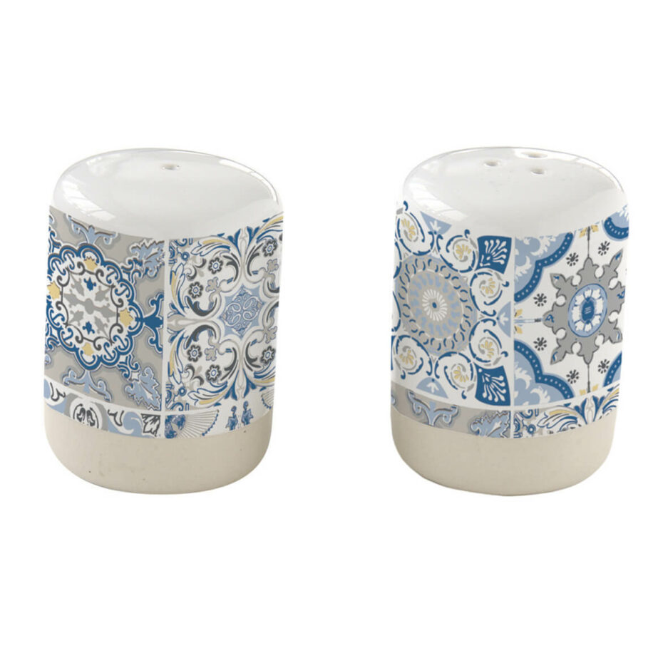 Set sale e pepe in porcellana BLUE