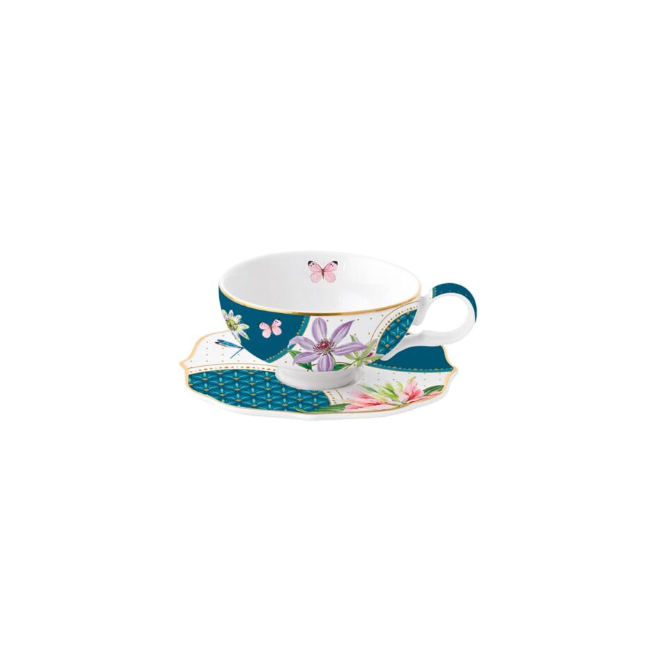 Coffee cup with saucer VOYAGE TROPICAL