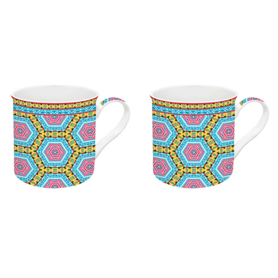 Set 2 mug 300 ml in porcellana fine china BORA BORA 2