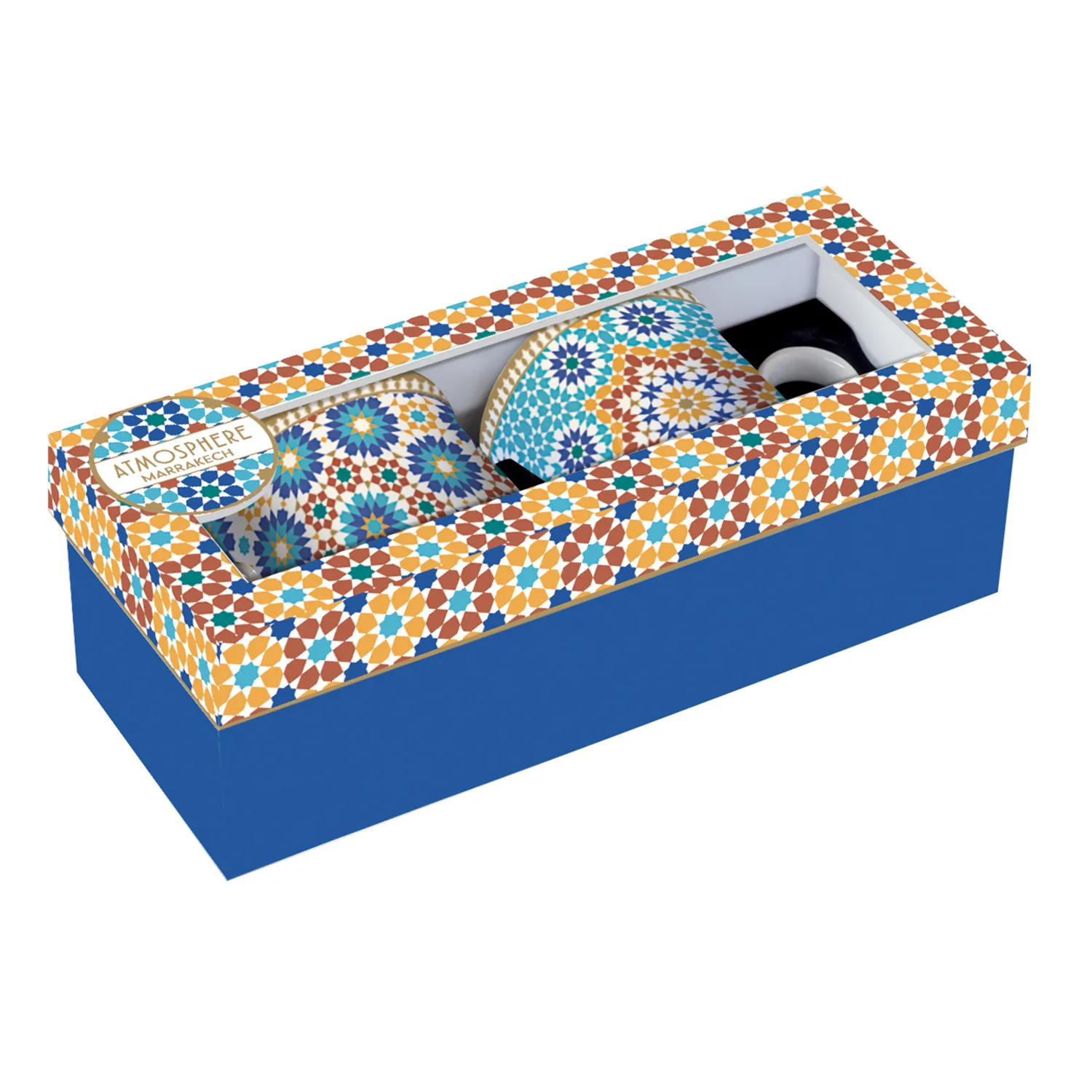Alternative view of Set of 2 mugs in porcelain 300 ml MARRAKECH