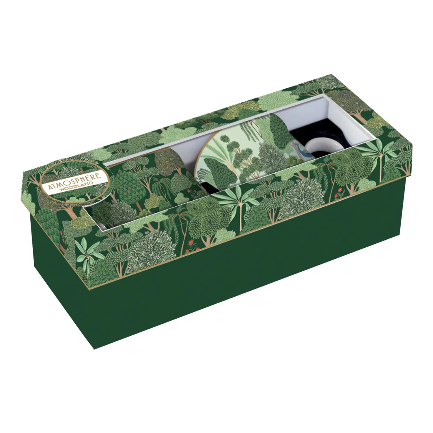 Alternative view of Set 2 tazze in porcellana 300 ml WOODLAND