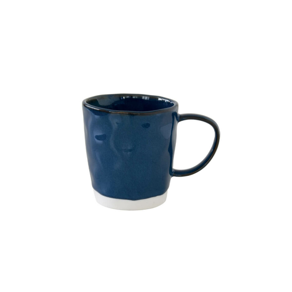 Set 6 Porcelain mug 350 ml BLUE