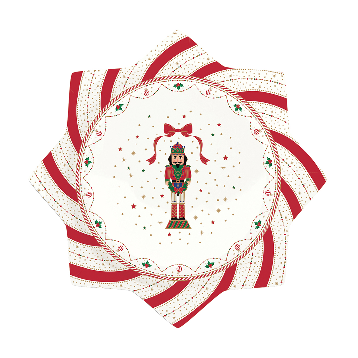 Assiette à gâteau en porcelaineØ 32 cm NUTCRACKER TWIST