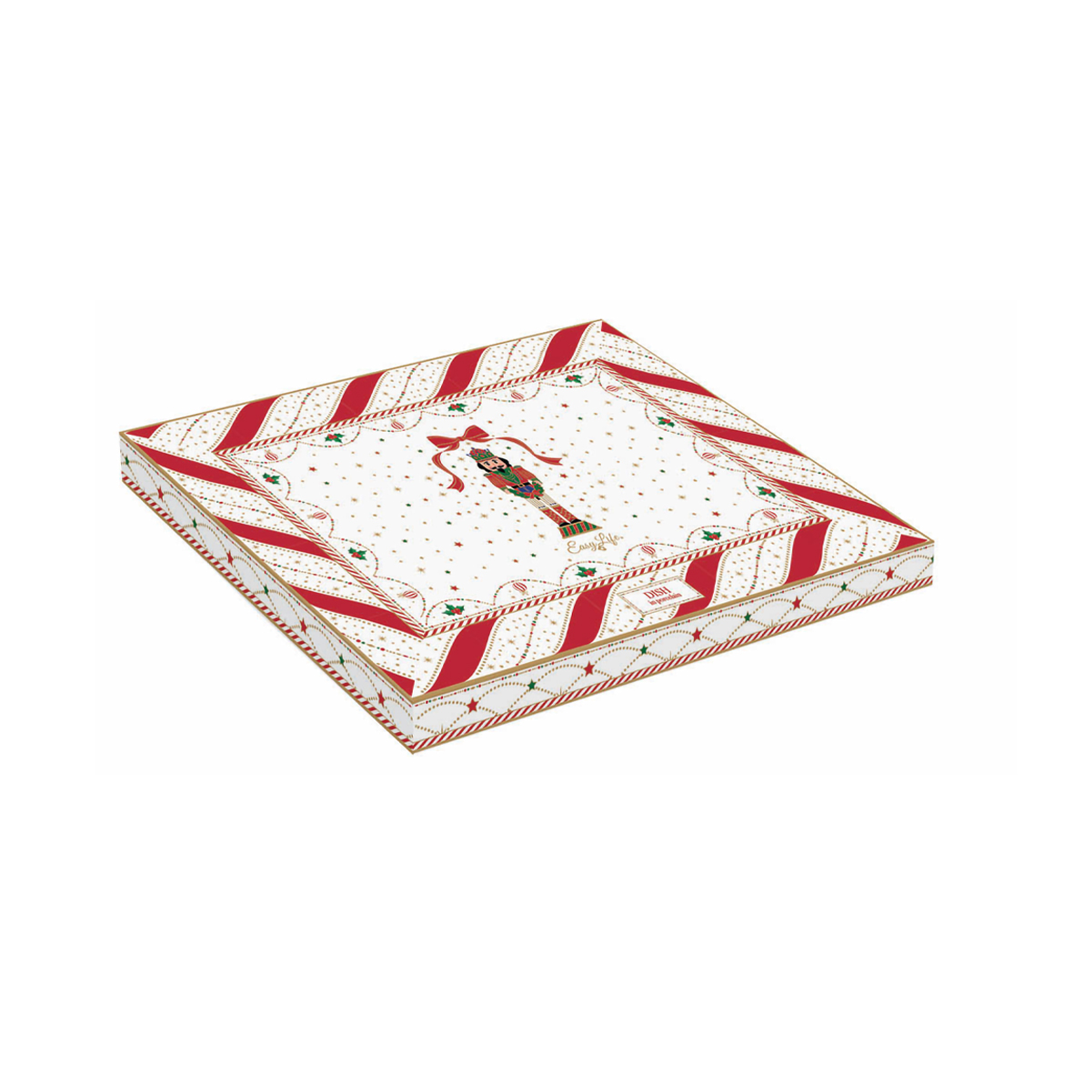 Nutcracker soldier-shaped plate 19 x 26,5 cm NUTCRACKER TWIST - Image 3