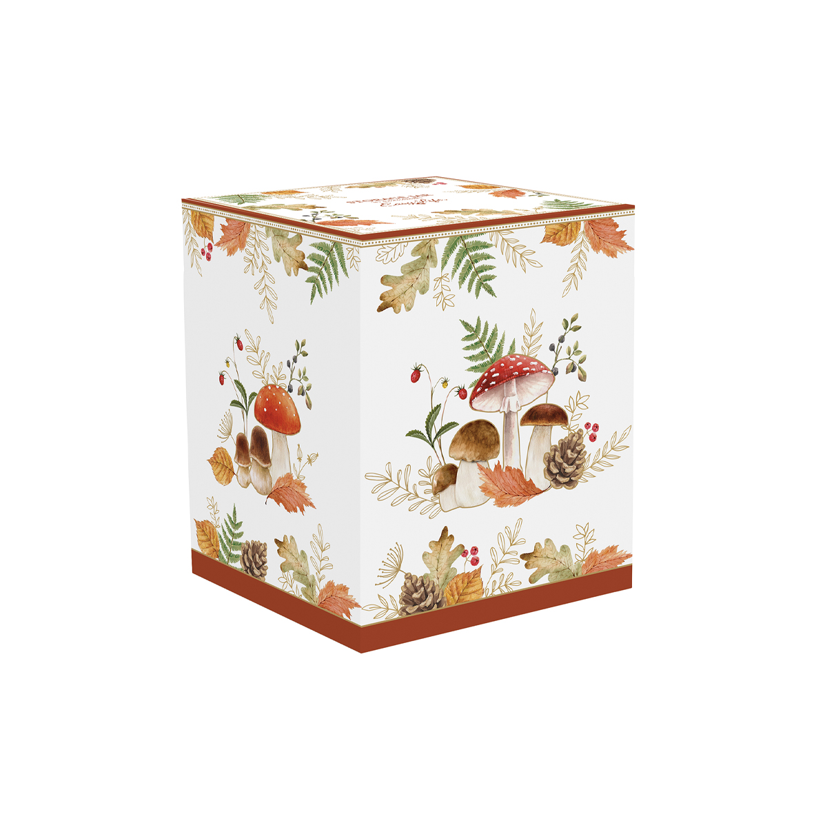 Alternative view of Porcelain jar Ø 11 cm h 15 cm AUTUMN BREEZE