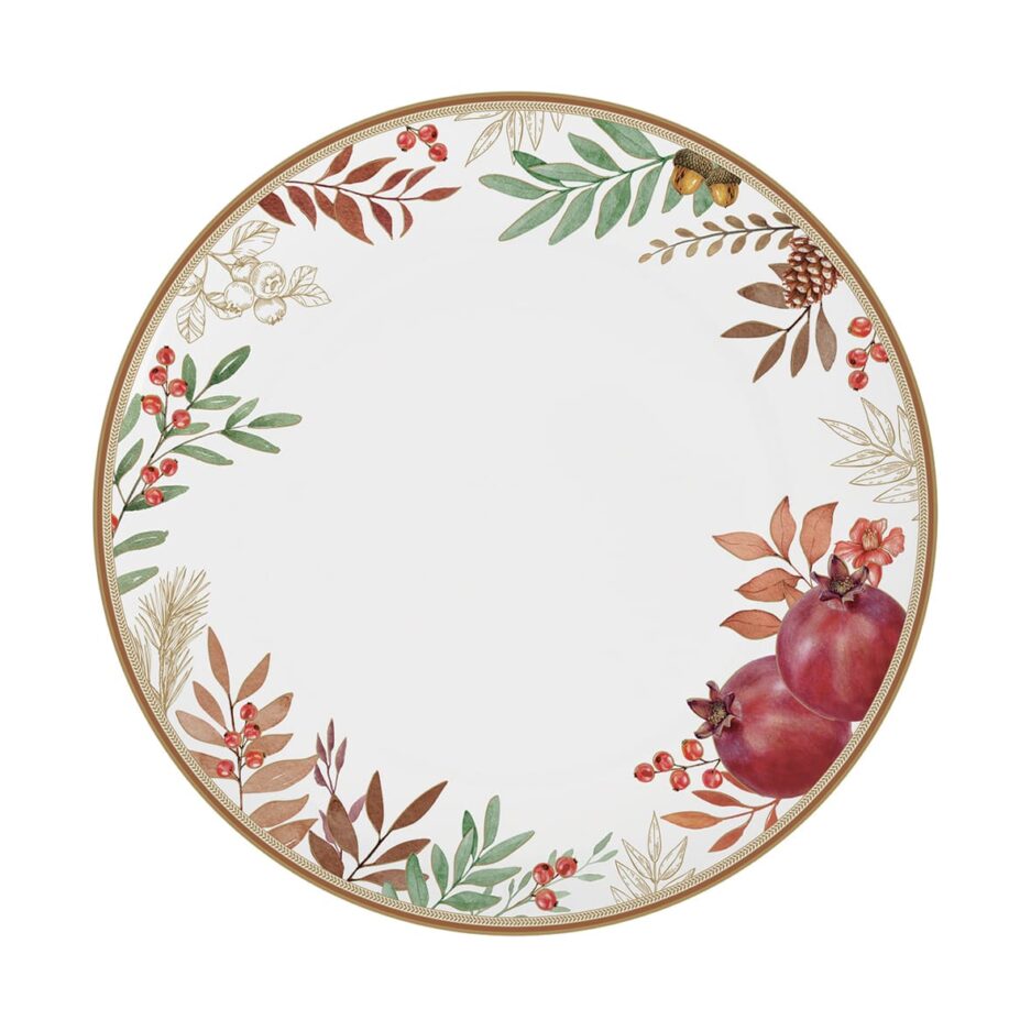 Porcelain dinner plate Ø 27 cm AUTUMN SYMPHONY