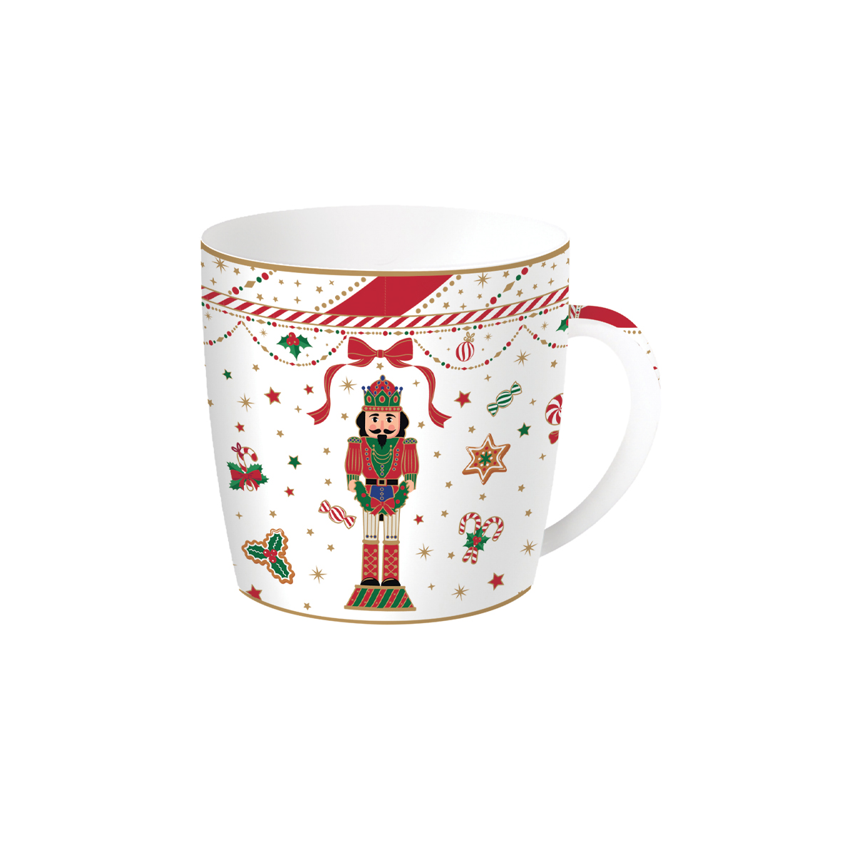 Tazza in porcellana 350 ml NUTCRACKER TWIST