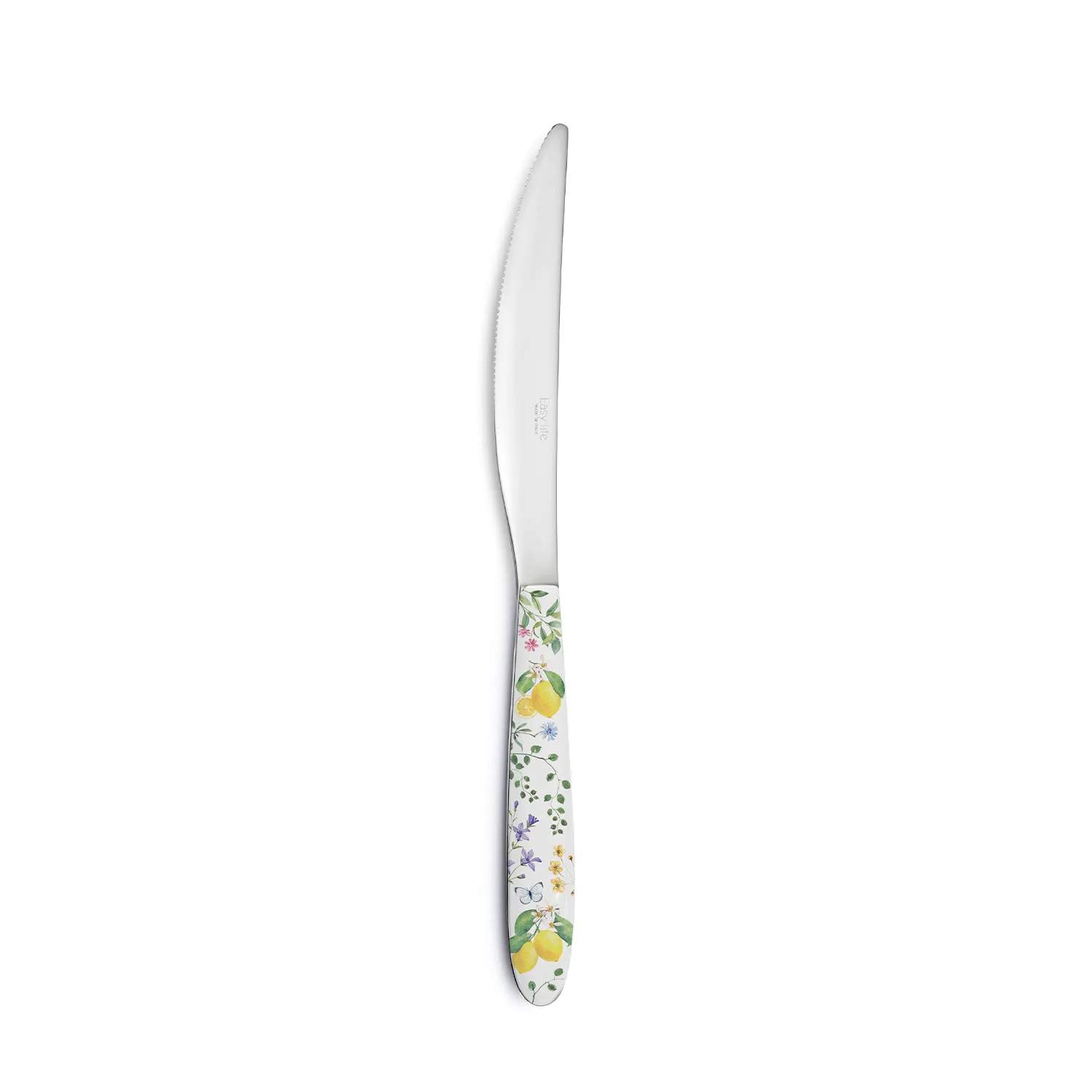 Knife with decorated handle FLEURS ET CITRONS