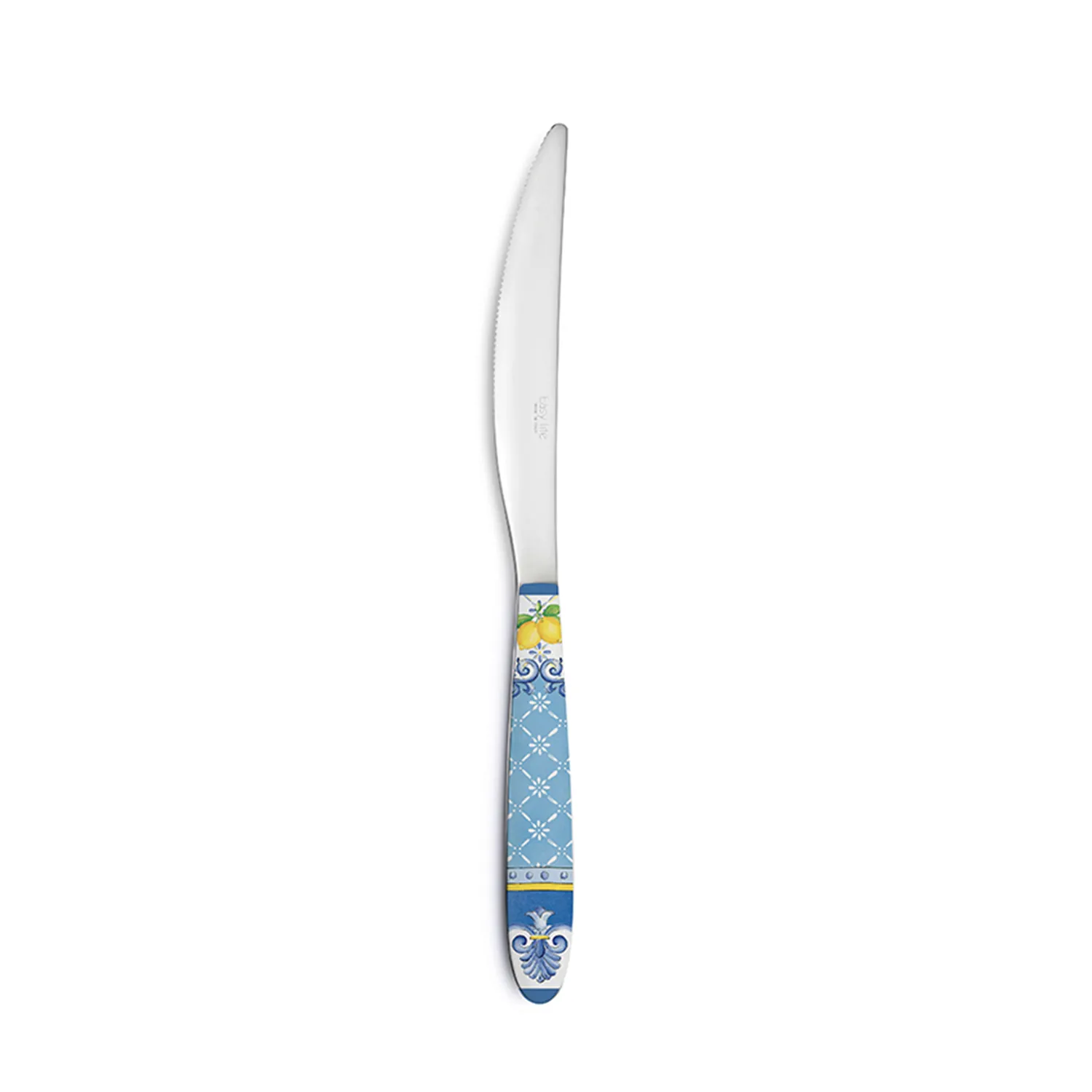 Stainless steel knife with decorated handle SORRENTO