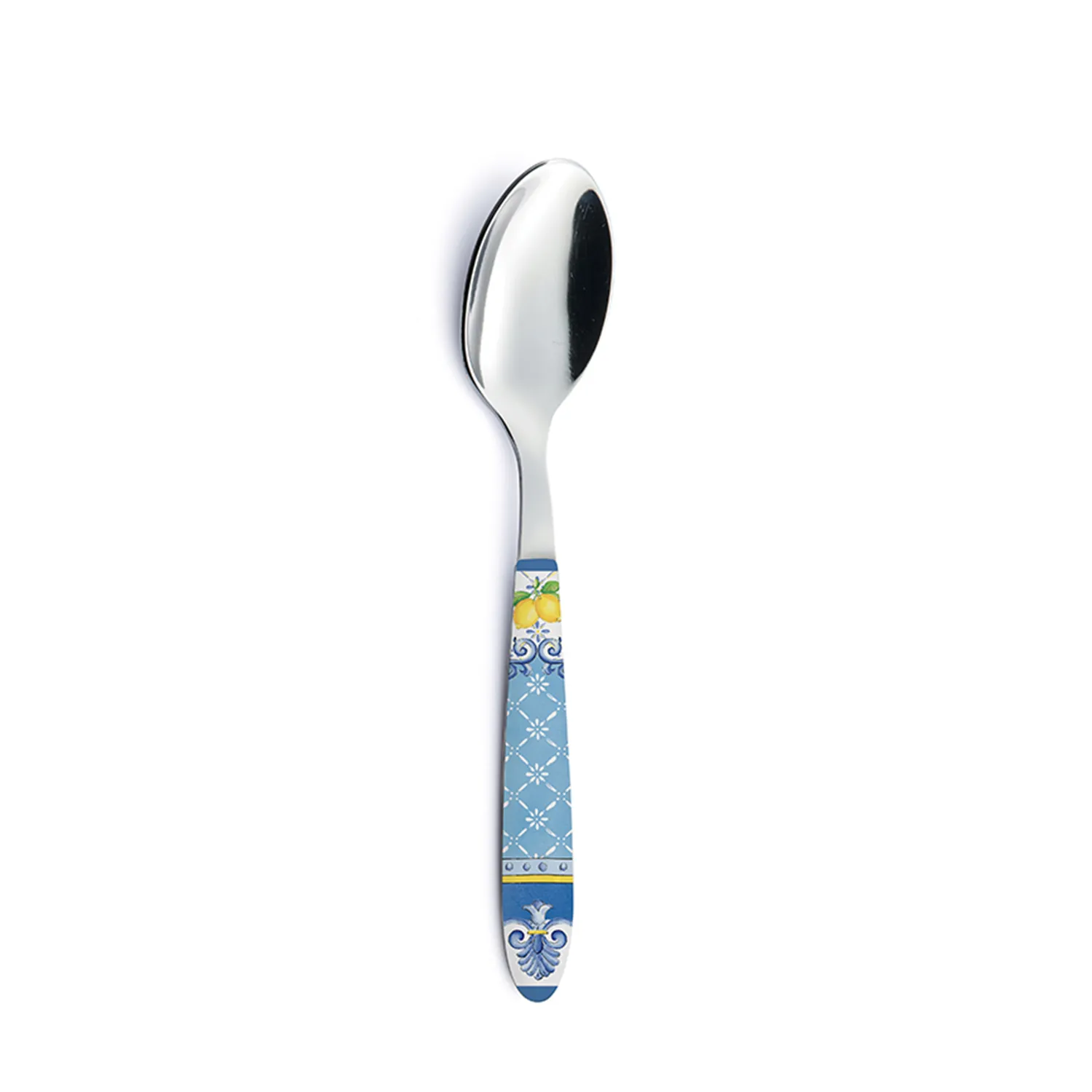 Stainless steel spoon with decorated handle SORRENTO