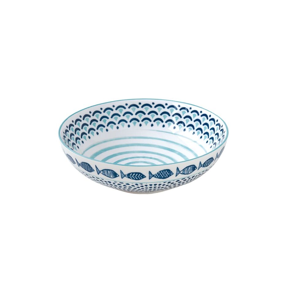 Porcelain soup plate Ø 18,5 cm SEA SHORE