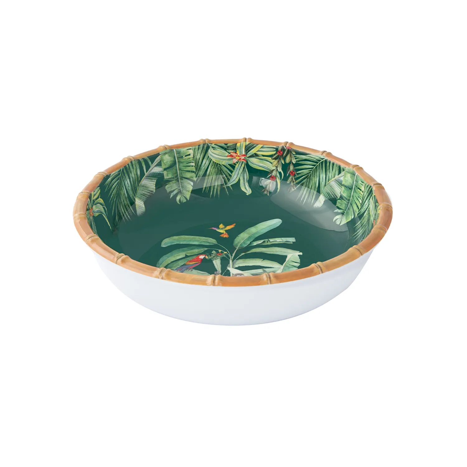 Assiette creuse en mélamine Ø 20,5 cm ZANZIBAR
