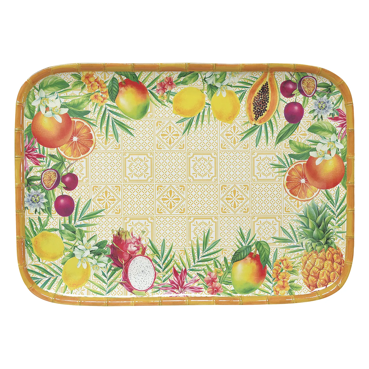 Piatto da portata in melamina 45 x 32 cm PORTO RICO