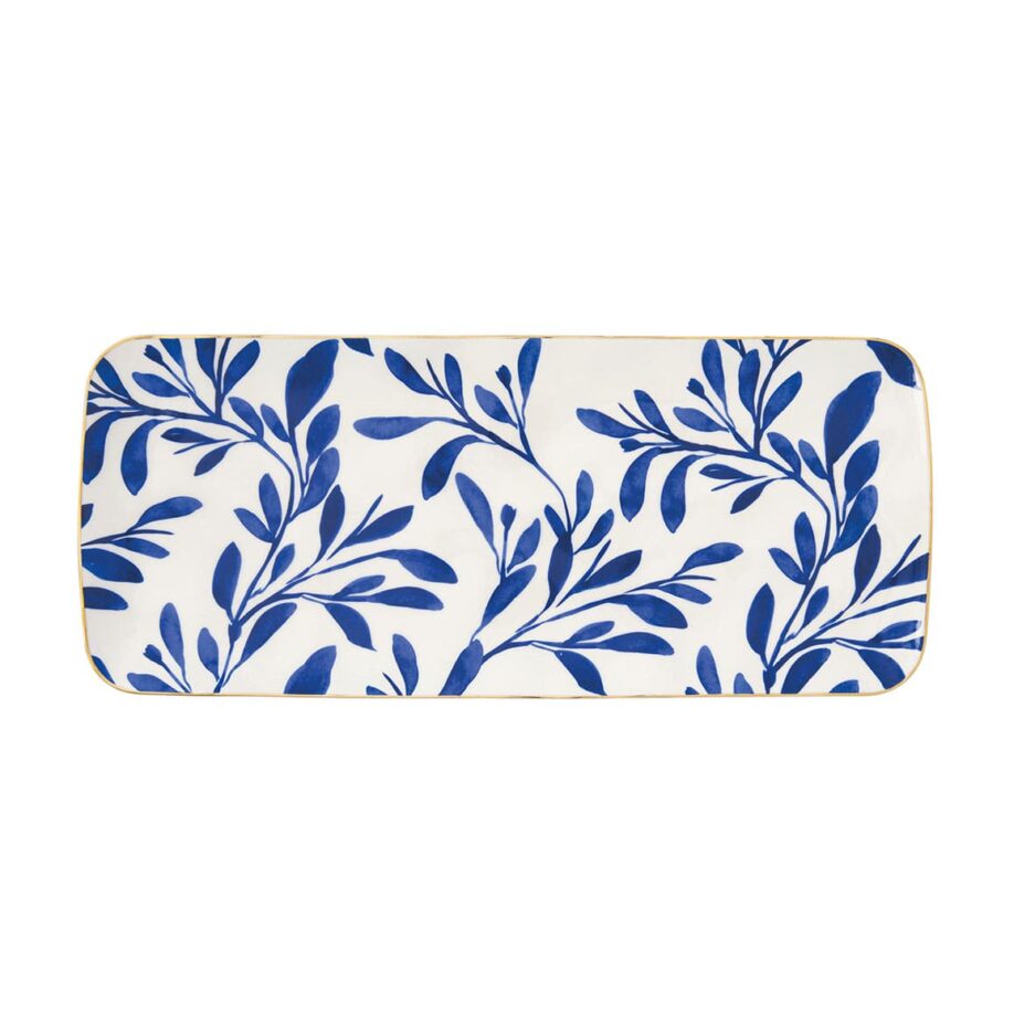 Piatto rettangolare 36x16 in porcellana ELEGANCE