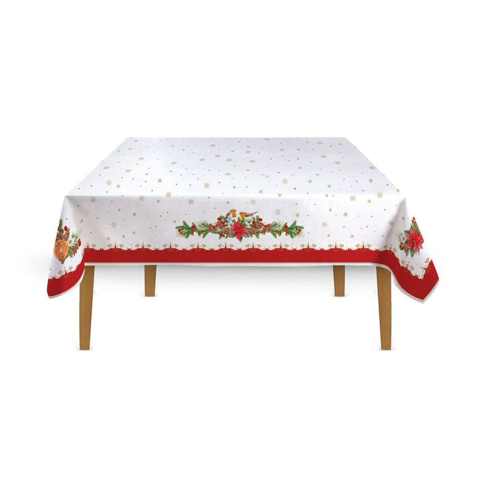 Table cloth 180x145 cm CHRISTMAS MELODY