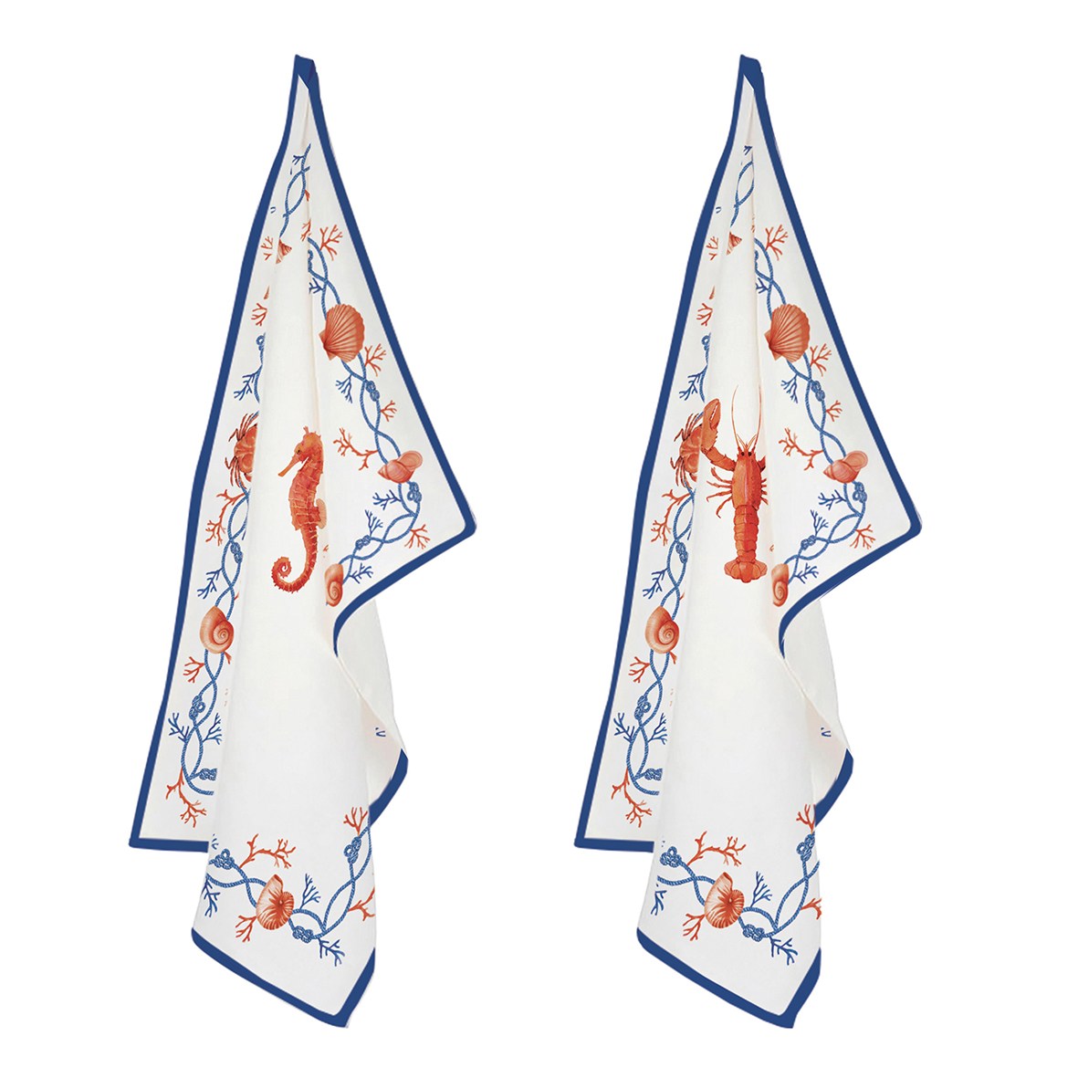 Set of 2 tea towels CÔTE DE MER