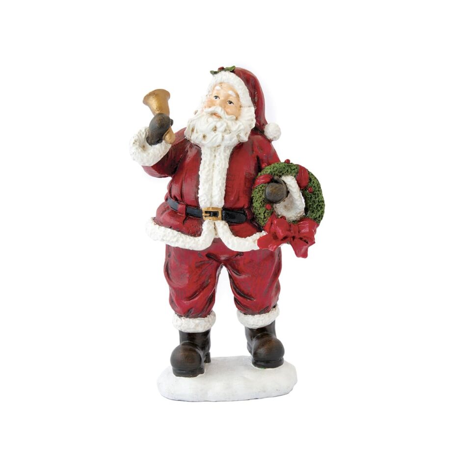 Babbo con campana CHRISTMAS FIGURINES