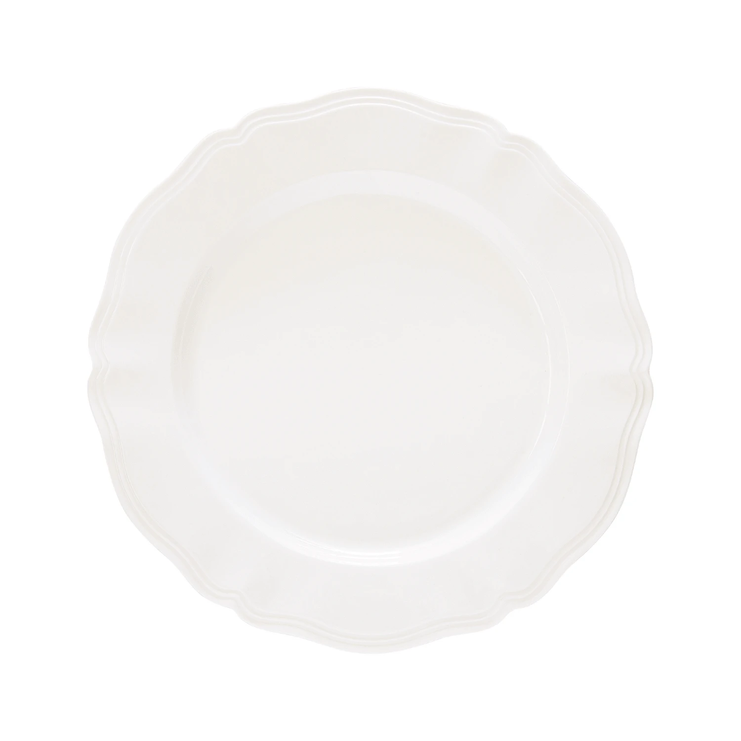 Dinner plate in porcelain Ø 27 cm PERLE