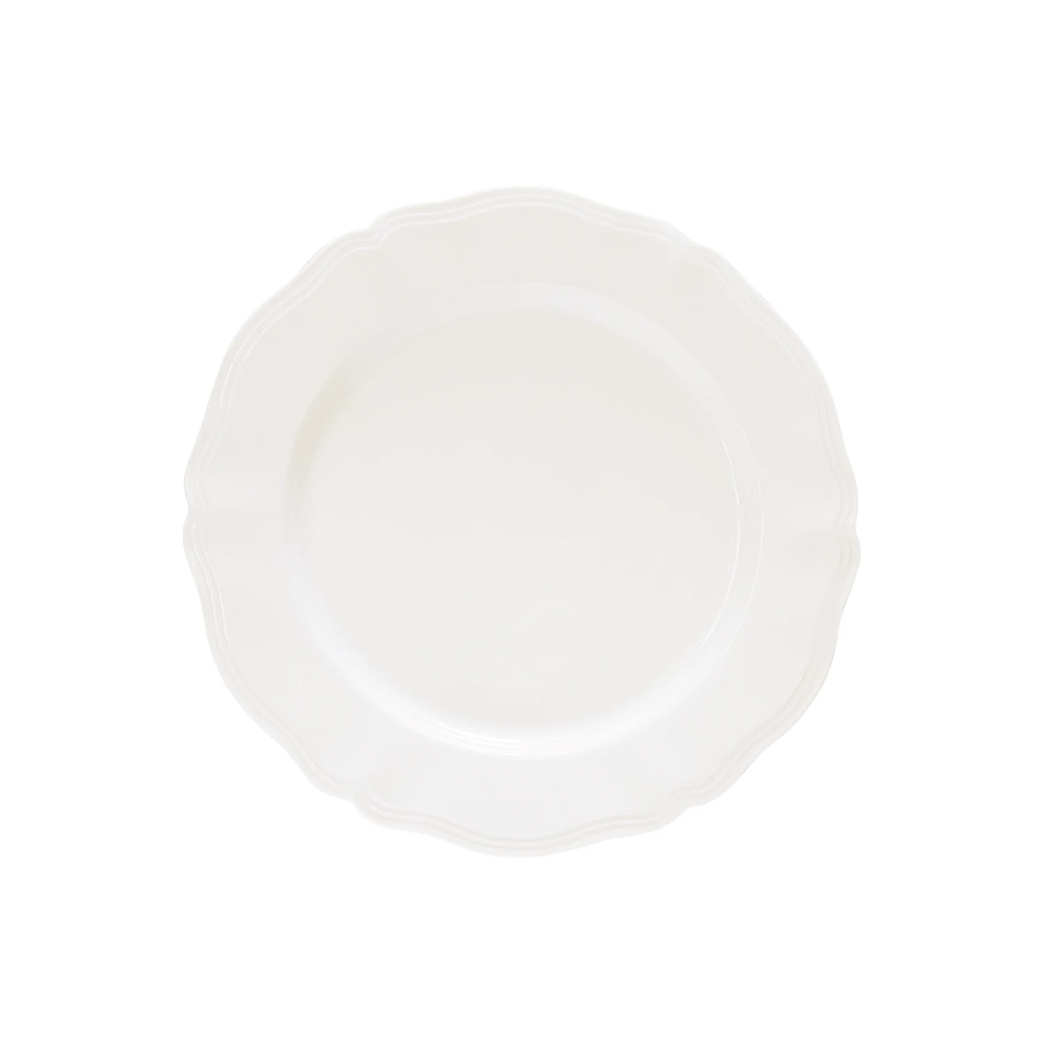 Dessert plate in porcelain Ø 21 cm PERLE