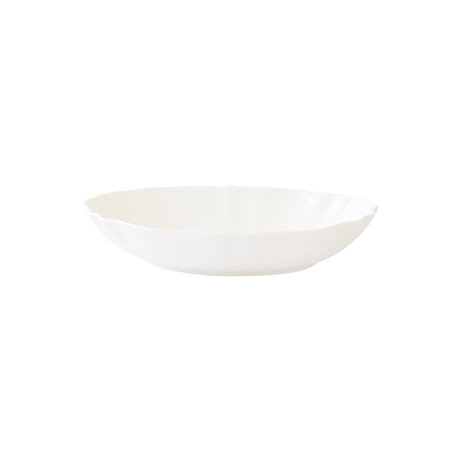 Bol ovale en porcelaine 25 x 17 cm PERLE