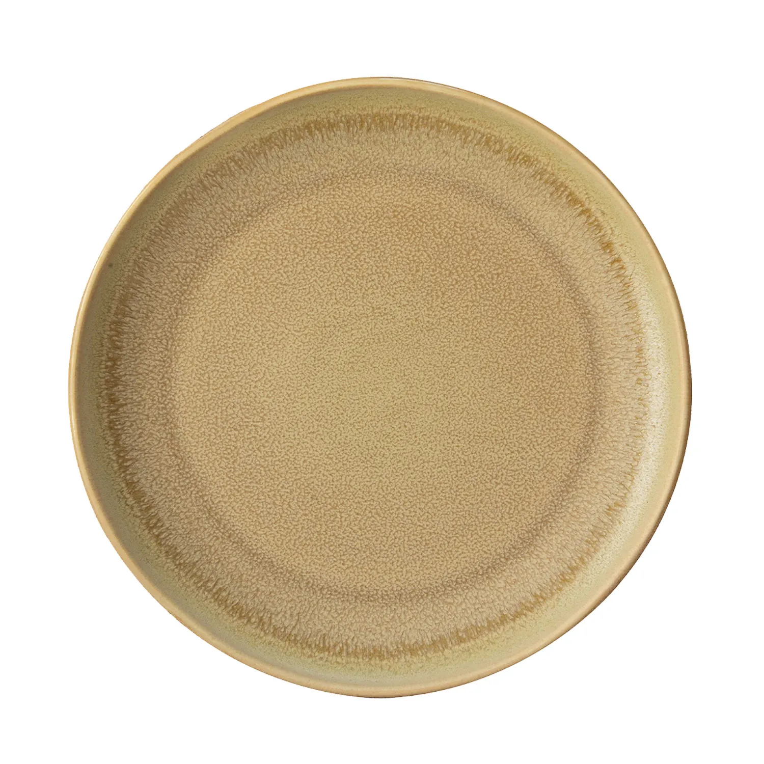 Piatto piano in gres Ø 27,5 cm TERRA