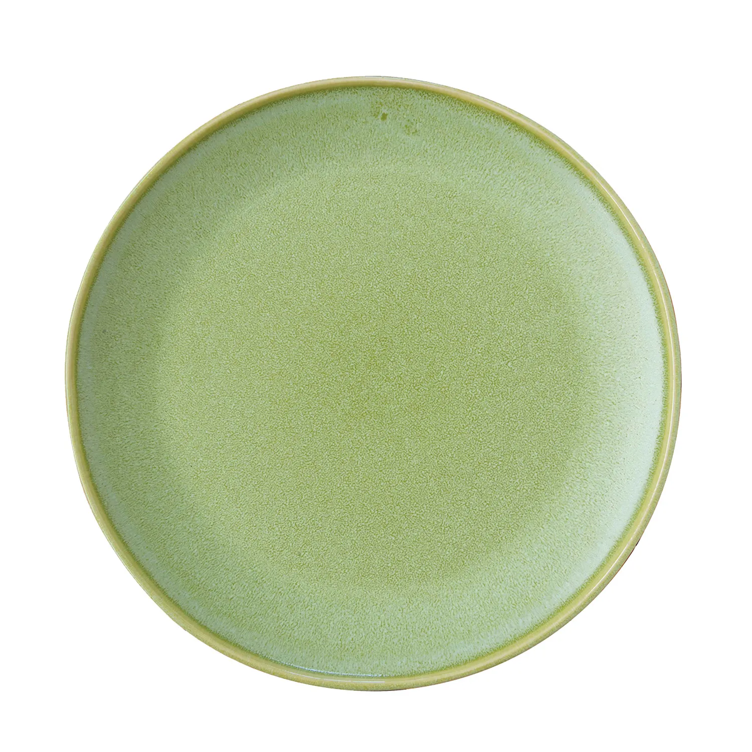 Piatto piano in gres Ø 27,5 cm TERRA