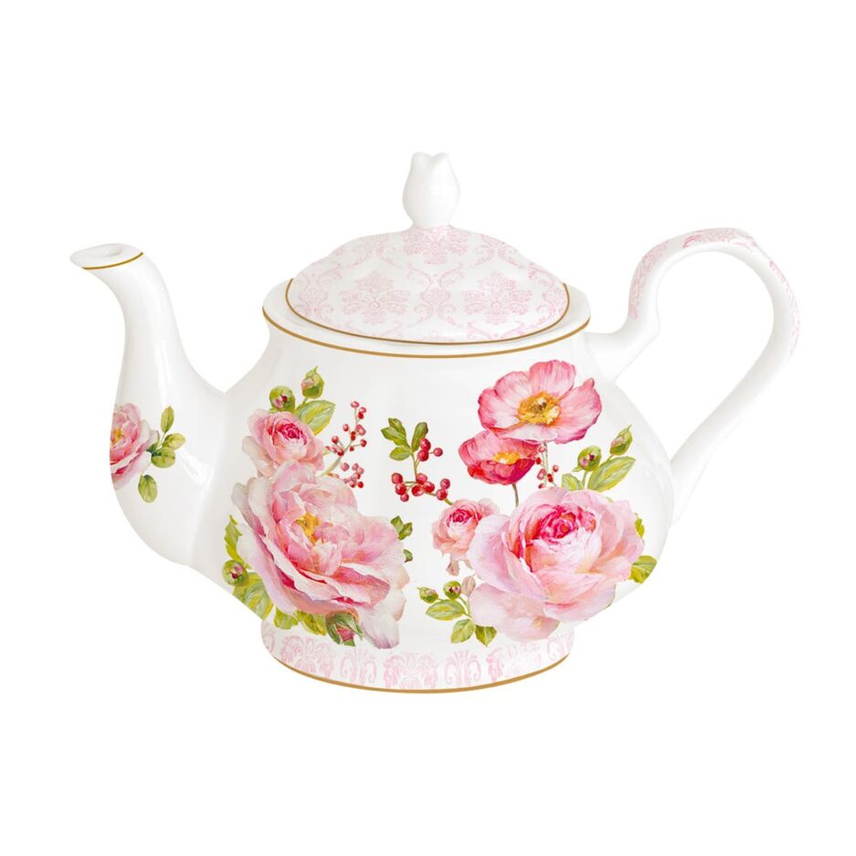 Teapot 800 ml FLORAL DAMASK